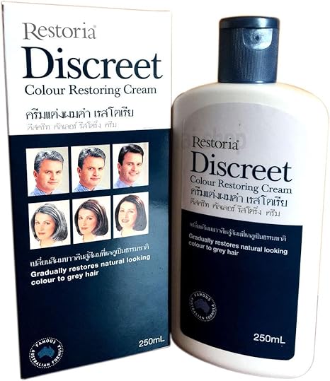 Restoria Discreet Colour Restoring Cream Lotion Hair Care 250ml