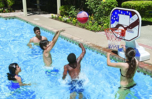Poolmaster 72830 USA Competition Poolside Basketball Game