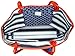 Vera Bradley Striped Tote Bag