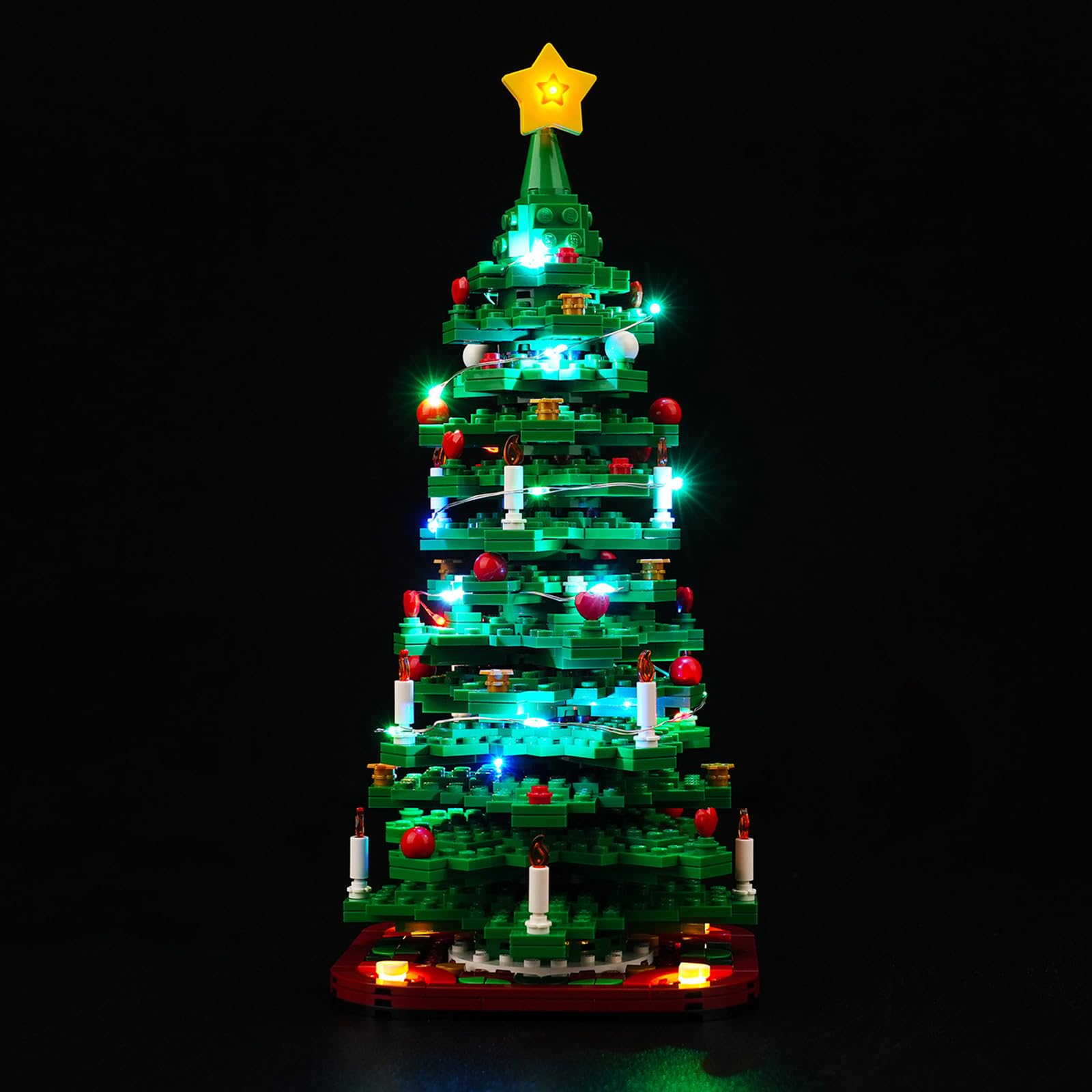 Led Light Set Compatible with Lego 40573 Christmas Tree (No Model), Decoration Lighting Set for Christmas Tree 40573 Creative Toys - Standard Version — image 1