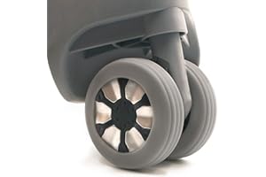 uinhuine 9Pack Luggage Suitcase Wheels Cover Carry on Luggage Wheels Cover for most 8-spinner Wheels Luggage Sets