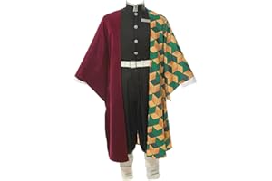 CR ROLECOS Tanjirou Zenitsu Giyuu Cosplay Costume Anime Cosplay Kimono Outfit