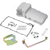 LS Swap Retrofit Engine Aluminum Oil Pan Kit For 1955-1987 GM LS1 LS6 LS2 LS3 LSX 4.8L 5.3L 6.0L 6.2L LS Gen III &amp; GEN IV V8 Engines Low Profile 302-1