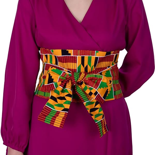 Amazon.com: BAZINRICHE African Women Waist Belts Print  display picture 1
