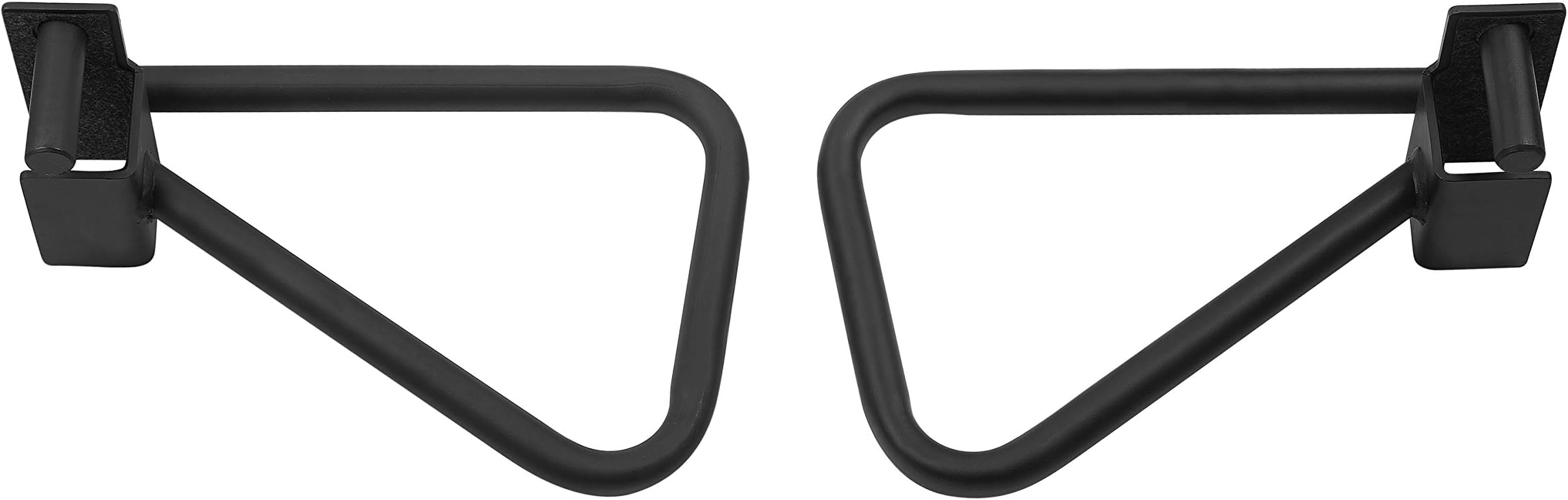 HulkFit Multi-Function Power Cage Rack Crossfit Attachments, J-Hooks, Dip Bars, Weight Plate Holders, T-Bar Row Platform, Barbell Clamp Collars, Hangers and Others