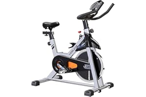 YOSUDA Indoor Cycling Bike Brake Pad/Magnetic Stationary Bike - Cycle Bike with Ipad Mount & Comfortable Seat Cushion