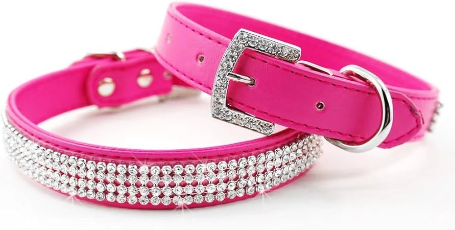 rhinestone dog collars amazon