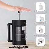 RAINBEAN Cafetiere 4 Cup 600ml Glass French Press 3 Level Filtration view 4