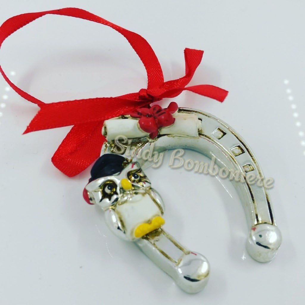 Sindy Graduation Plexiglass with Rope Touch Black Clip and Tassel Red Oggetto Fai Da Te