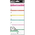 The Happy Planner Daily Planning Half Sheets - 60 Pre-Punched Double-Sided Pages - Daily Schedule & Checklist Layouts - Organize, Prioritize, Make Lists, Take Notes - Classic Size