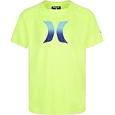 Hurley Boy's Icon UPF 50+ Rash Guard Swim Shirt