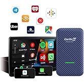 CarlinKit 4.0 Wireless CarPlay 2026 Apple Adapter 2-in-1 CPC200-CP2A | Wireless Android Auto Adapter for OEM Wired CarPlay Cars. Wired to Wireless, Auto Connect, Online Upgrade, 5.8GHz Wi-Fi GPS