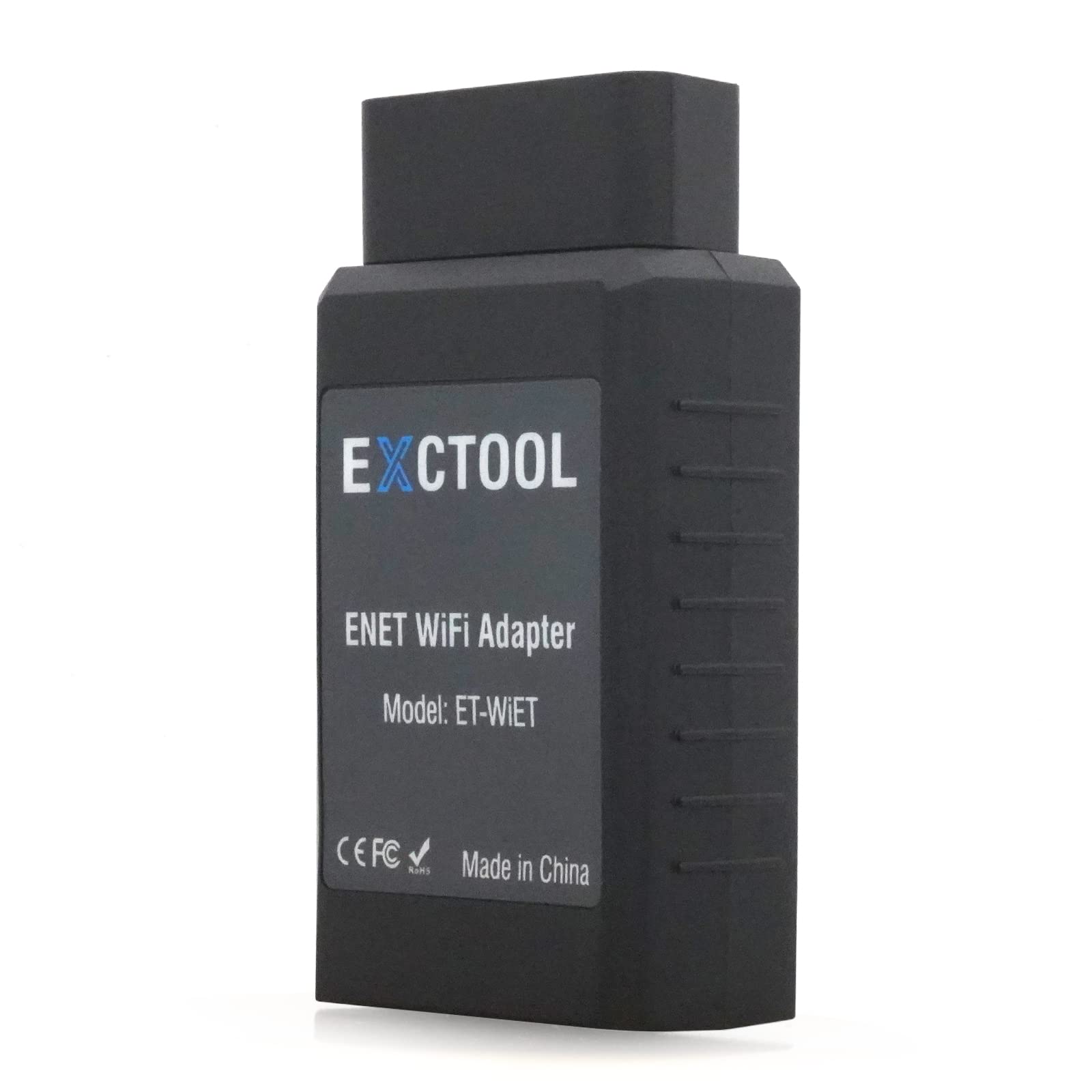 Photo 1 of Exctool ENET WiFi Adapter Ethernet to OBD2 Diagnostic & Coding Tool for BMW F/G/I Series Compatible with BimmerCode on iOS and Android