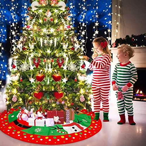 6 Feet Christmas Tree Collapsible with LED Strings Lights Tree Skirt