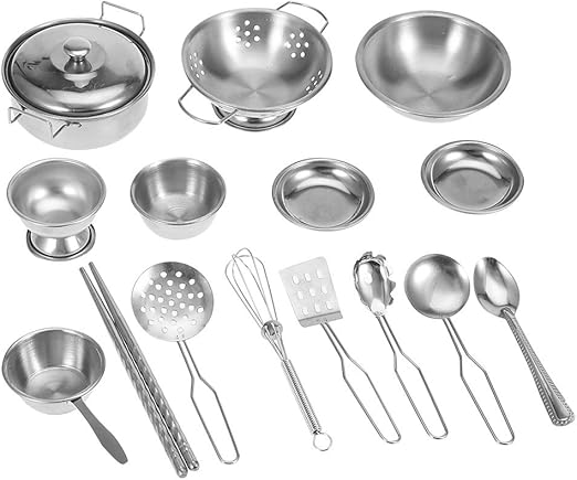 stainless steel kitchen toys