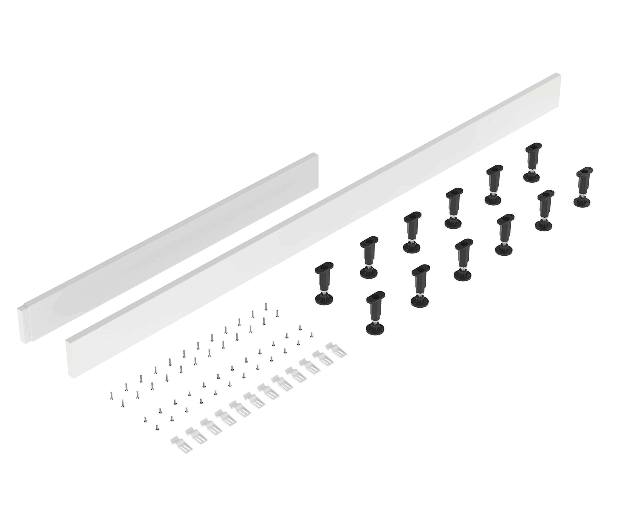 Premier LEGC Leg Set Kit (1700 &1000 Plinth) Accessory, Silver