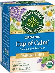 Traditional Medicinals Organic Cup of Calm Herbal Tea, 16 ct