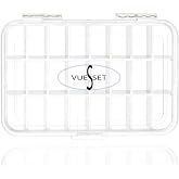 Vueset Maestro Small Makeup Depotting Container | 24 Sections | 2.375" x 3.25" x 0.75"