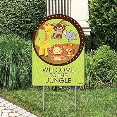 Big Dot Of Happiness Funfari Fun Safari Jungle Party