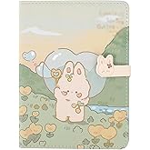 Zeph Hosea Cute Cartoon PU Leather Notebook Kawaii Journal Notebook Japanese Sketchbook A5 Diary Notepad Travel Notebook