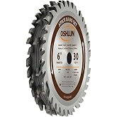 OSHLUN SDS-0630 6-Inch 30 Tooth Stack Dado Set with 5/8-Inch Arbor