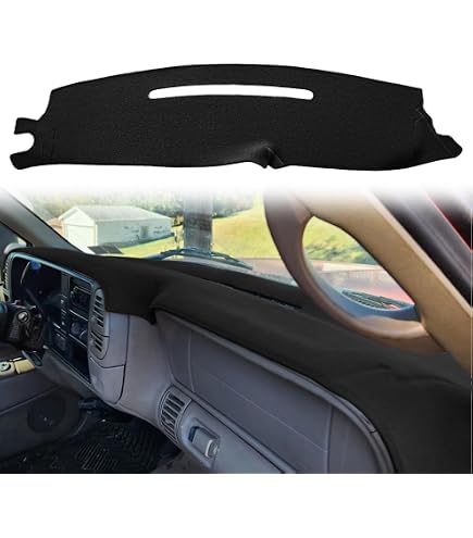 1997-1998 Chevy Silverado Dash Cover - Taupe Dashboard Pad, Exact Fit, Protects & Renews