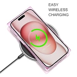 LoeoeL for iPhone 15 Clear Case Rectangle