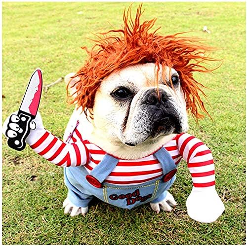 NACOCO Dog Awful Costume Pet Halloween Clothes Cat Cosplay Party Suit Funny Dog Costume Small to Large Dogs(XL) — image 1
