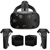 MightySkins Protective Vinyl Skin Decal for HTC Vive wrap cover sticker skins Black Wall