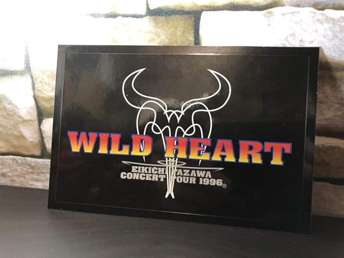 Amazon Co Jp 矢沢永吉 コンサート タイトル ステッカー シール 入手困難 激 車 旧車 1996 Wild Heart ホビー 通販