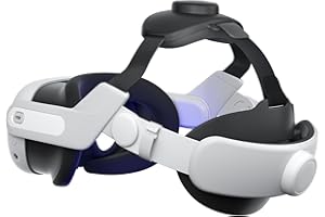 ZYBER Load Reducing Head Strap for Meta Quest 3S/Quest 3 Double Knob Adjustable Pressure Free Comfort Elite Strap Replacement for Oculus Quest 3S/3 Accessories VR Headstrap Fit for All Head Sizes