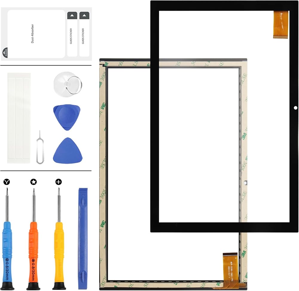 LADYSON 10.1" Touch Screen Digitizer for Vankyo Matrixpad S10 Replacement Glass