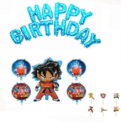 Amazon Com Dragon Ball Birthday Decoration Party Set Character
