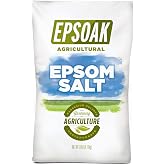 Epsoak Epsom Salt 18 lb. Agricultural Grade Magnesium Sulfate. Resealable Bulk Bag for Gardening &amp; Lawn Care, Made in The USA