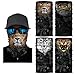 Vfocus 3D Animal Cycling Face Mask, UV Protection Outdoor Cycling Hiking Motorcycling Mask Dust-Proof Breathable Seamless Tube Headwear Ski Snowboard Scarf Neck Balaclava Bandana (Lion)