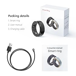 Fitness Tracker Smart Ring, Step Counter for