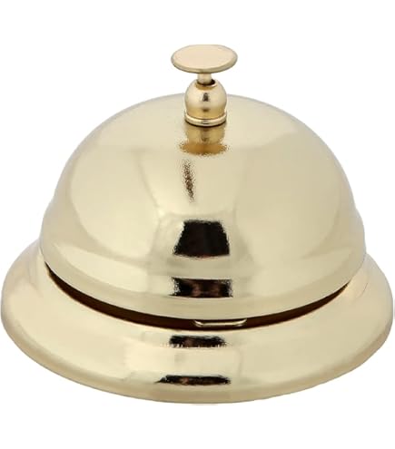 Dinner Bell Outdoor Heavy Duty Service Bell Stainless Steel Ding