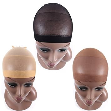 Amazon Com Doren Deluxe Wig Cap Hair Nets For Weave 2 Pieces Pack