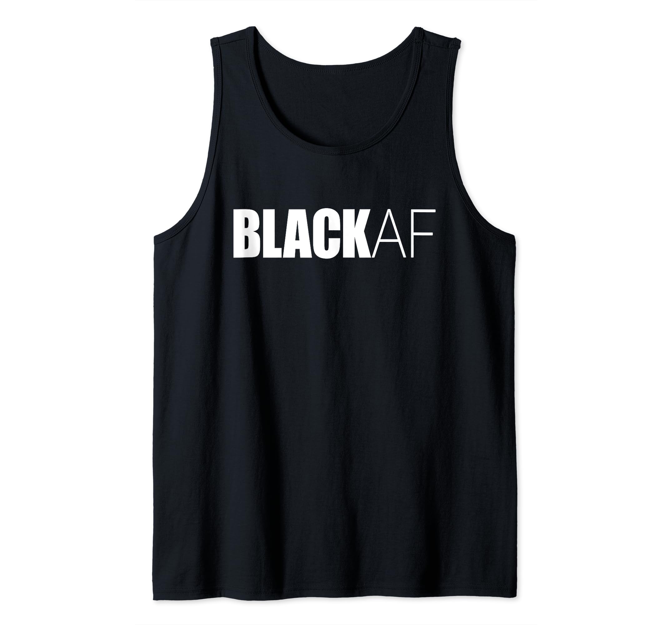 BLACK AF BLACKAF African Melanin Pride History Month Meme Tank Top