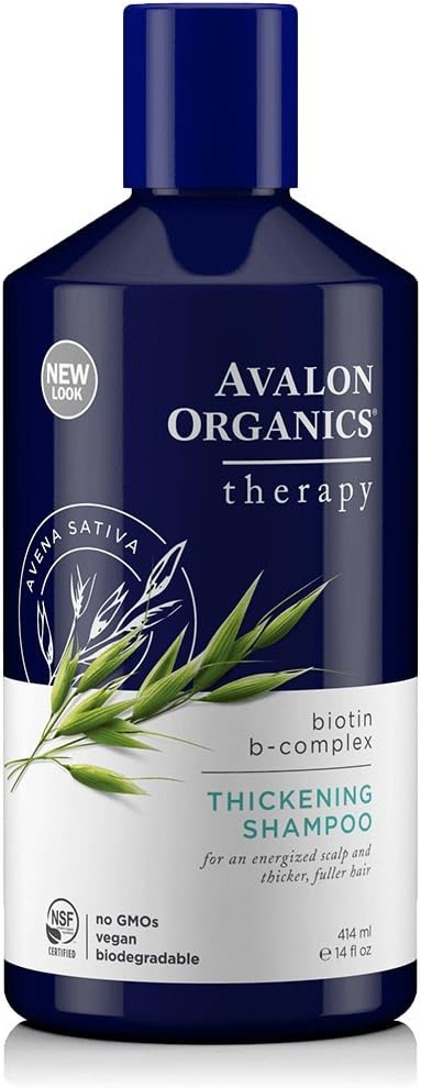 AVALON ORGANICS アバロンオーガニクス スカルプモイスチュアリングシャンプー ビオチンB 414ml