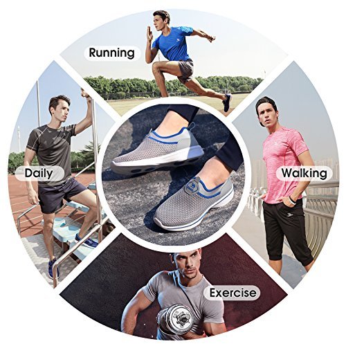 Camel Womens Mens Walking Shoes Slip On Shoes Casual Sneakers Breathable Mesh Lightweight Sneaker for Walk