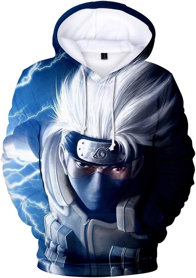 Unisex Naruto 3D Print Pullover Hoodie Sweatshirt