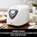 Morphy Richards Fastbake Breadmaker 12 Programs 1.5lb 2lb White view 2