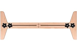 TEZORO Stair Tread Template Tool,Stair Tread jig, Stair Tool,Stair Tread Measuring Tool,Ajustable 30.5" to 49" in Length, Shelf Scribe Layout Tool,Suitable for Stairs, Risers and Partitions