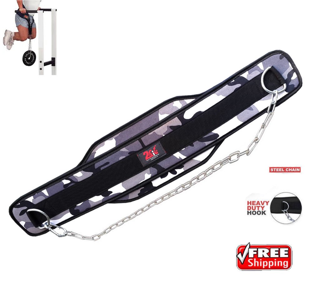 Fit cinturón con cadena para musculación levantamiento de pesas Cinturón para gimnasio