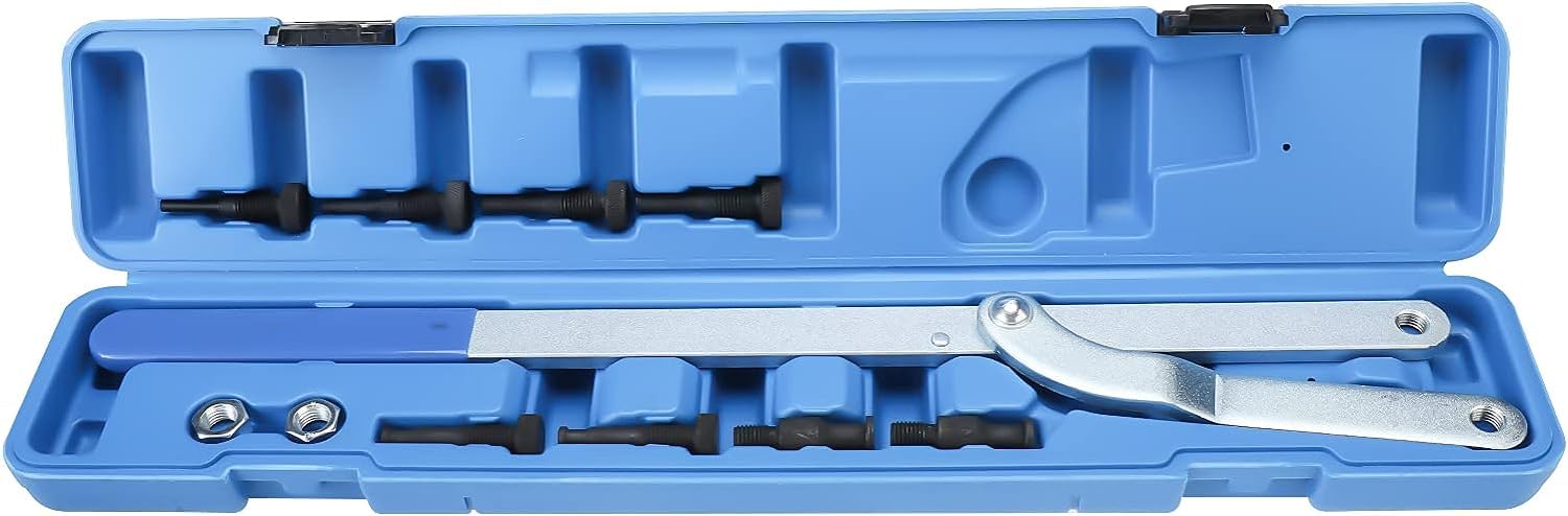 FreeTec Universal Pulley Holder Spread Interchangeable Pin Fan Clutch Tool Set