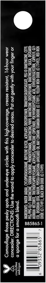 e.l.f. 16HR Camo Concealer Deep Caramel Full Coverage Matte 0.203 fl oz view 3