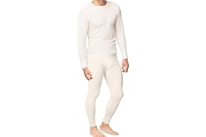 Place and Street Men’s Cotton Thermal Underwear Set Shirt Pants Long Johns