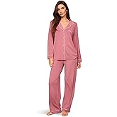 Eberjey Gisele Classic Women's Pajama Set | Long Sleeve Shirt + Long Pants