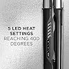 INFINITIPRO BY CONAIR 2-in-1 Stainless Styler, Curl/Wave or Straighten, 1-inch, Black